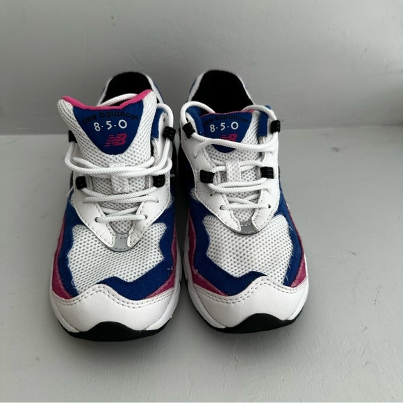 New Balance 850 Retro Colorblock Sneakers‎ Kids Athletic Running Shoes - Picture 4 of 7